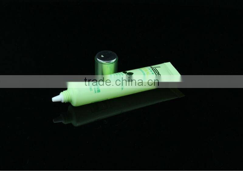 15ml plastic eye cream clear tube with applicator tip