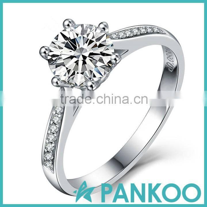 Wholesale retro top tier black gems 925 sterling silver rings engagement ring