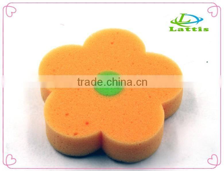 Hot Selling Fruit Natural Sea Sponge baby cartoon bath sponge