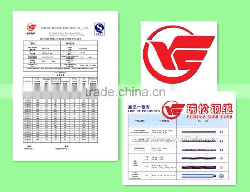 Shandong qingdao prestressed stainless spring wire