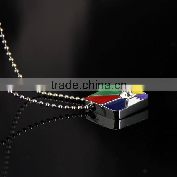 modern fashion design stainless steel pendant necklace jewelry