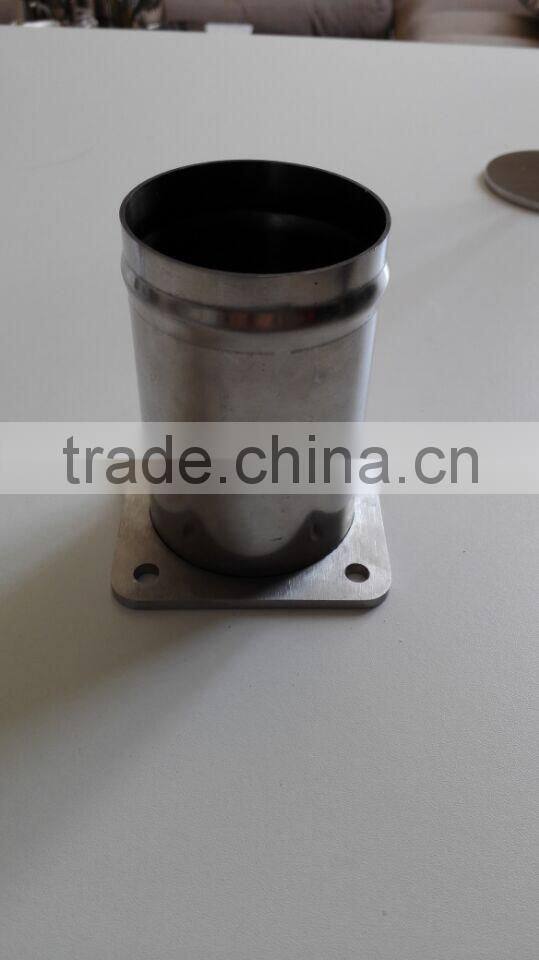 custom black pipe part