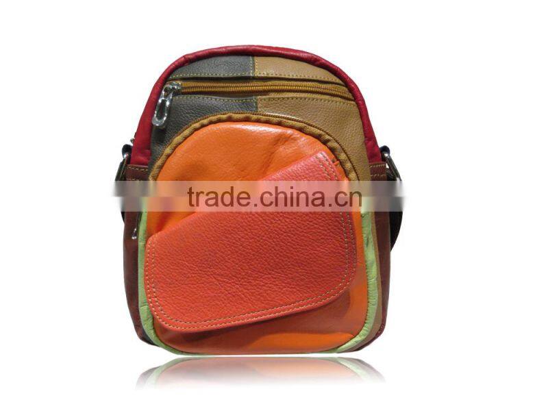 Designer unisex sling bag medium , Genuine Leeather