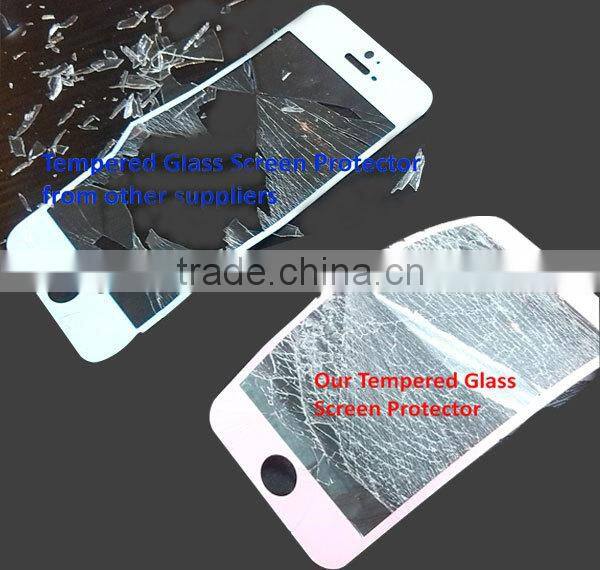 Tempered glass screen protector for iphone 5s