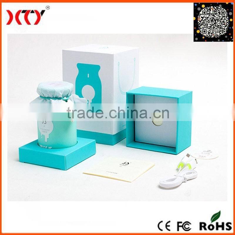 Milk Bottle Shaped Universal 5200mAh Backup External Battery USB Power Bank Charger