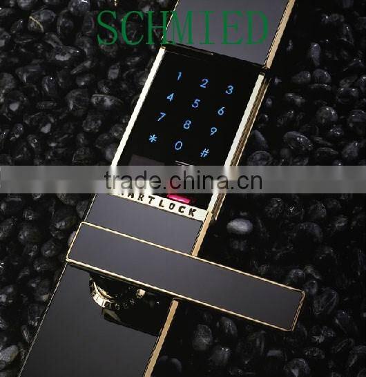 2016 best products Fingerprint password mechanical keys modern locks electronic lock