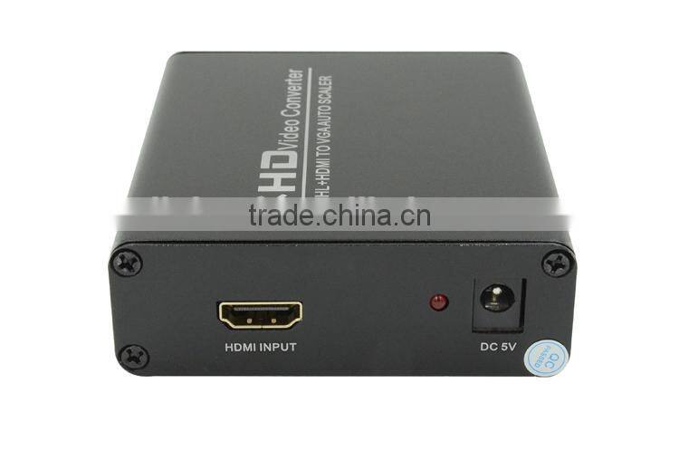 LM-HV01 Digital to Analog 1080p HDMI to VGA Converter supports MHL 2.0&DVI 1.0