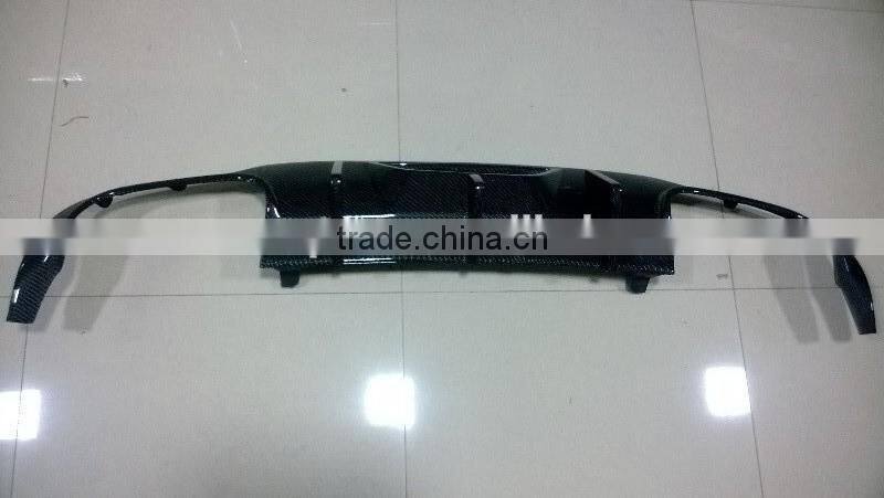 High quality Carbon fiber w204 V design diffuser rear lip for MB C-CLASS w204 c63 and AMG sport 2012~