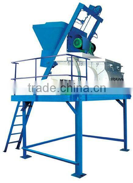 JS500 concrete cement horizontal mixer