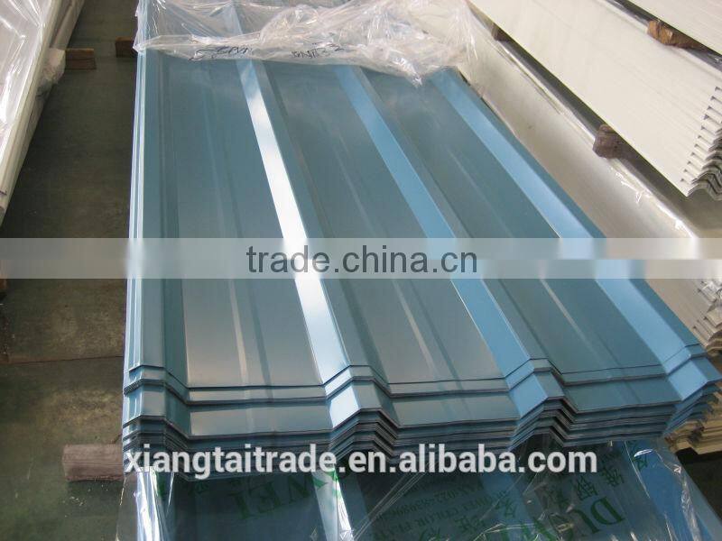 Building material cold rolled galvanized corrugated steel sheet