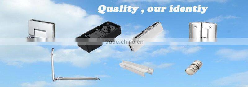PC-39 Bathroom glass door square tubing clip/ pipe hinges ,shower glass door stainless steel pipe connector