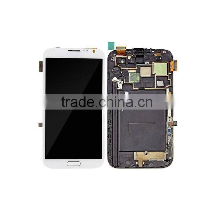 Mobile parts for samsung galaxy note 2 n7100 lcd glass combo,for samsung galaxy note 2 n7100 lcd with digitizer