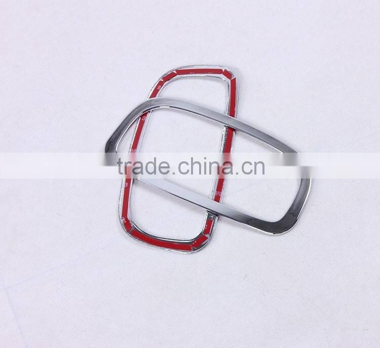 ABS Chrome Rear Fog Light Lamp Cover Trim 2 Pcs For Sorento Car 2013 Accessories