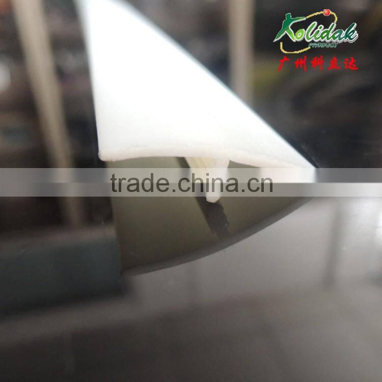 Guangzhou T shape PP profile plastic extrusion Coupling parts TOP