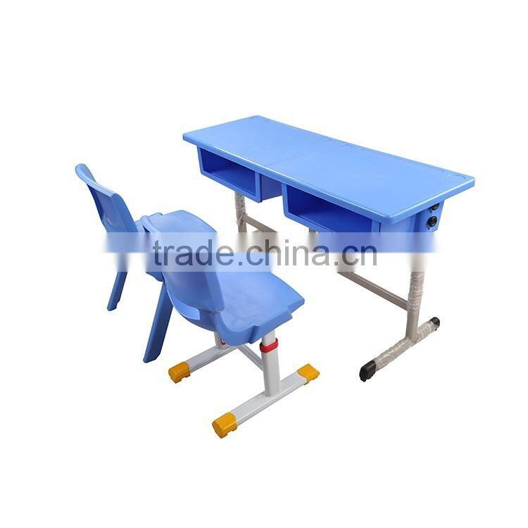 Student modern reading double seats school reading table