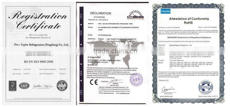 Make in China slush granita machine(XRJ-3X12L)