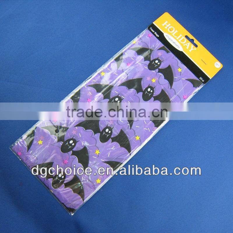 20 pcs/ set accept custom plastic candy bag treat bag with string