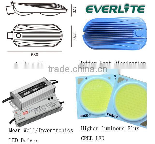 60W Good price ADC12 Die-Casting solar led street light 5 years warranty