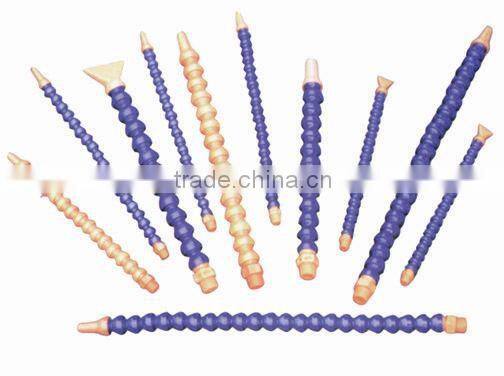 RUIAO flexible liquid gooseneck with 3-way tee cooling tube for glassworking machine