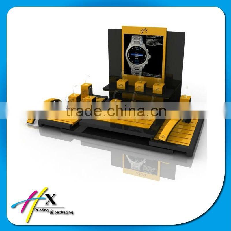 Wooden Watch Display Shop Decoration