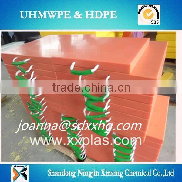 UHMWPE heavy load capacity outrigger pads for crane
