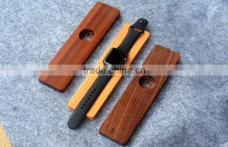 Eco-friendly Dispaly Rack Wooden Showcase for apple watch for smart watch