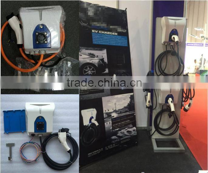 Hot selling J1772 32A 230V wall mounted charger with cheap price