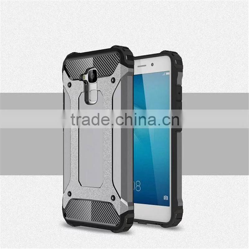 New arrival Durable Armor case Hybrid TPU PC Impact-resist back cover case for Huawei Honor 5C