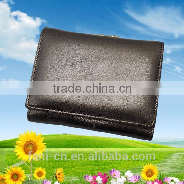 Fancy multicolor with elegant appearance leather clutch wallet clip for ladies/girls