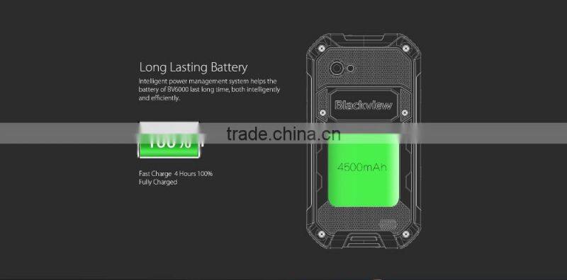 In stock Blackview BV6000 4G LTE Mobile Phone 4.7" HD IPS Android 6.0 Smart Phone MTK6755 Octa Core 3GB 32GB Dual SIM Smartphone