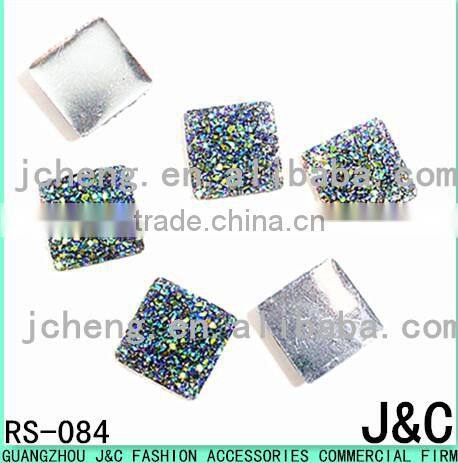 16*31Crushed effect horse eye resin stone