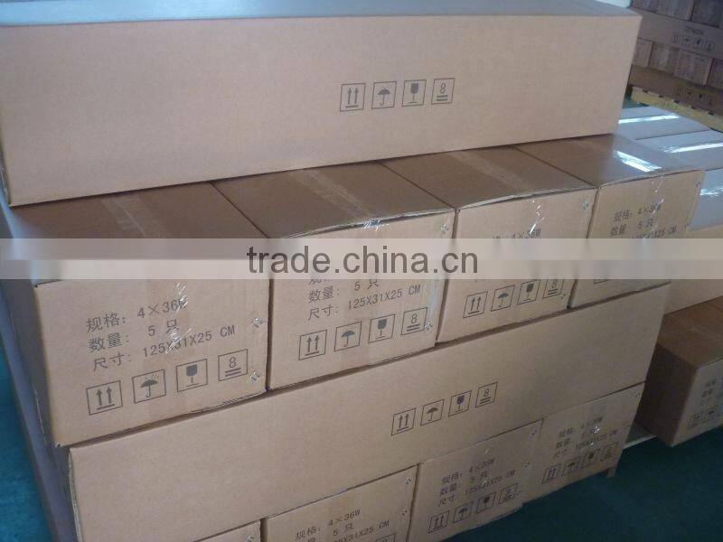 led luminaire fixture for 4 120cm tube