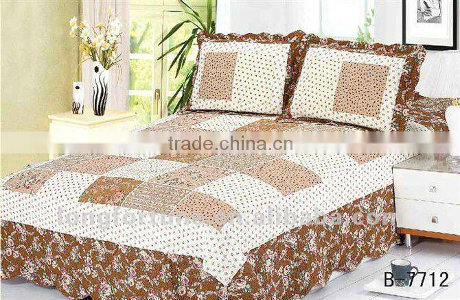 100% cotton elegant 3pcs Bedding Set