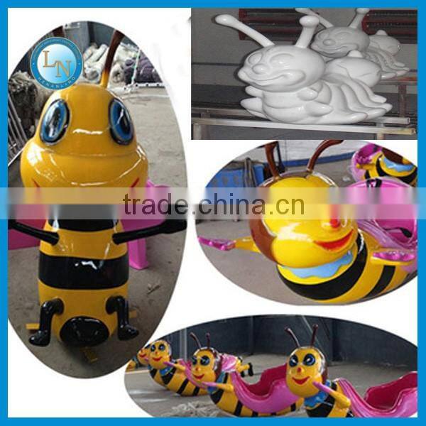 Amusement children equipment rides kids games Rotary Bee for sale