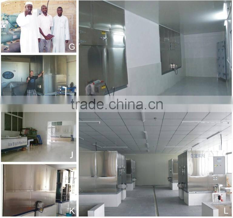 Small Capacity Block Ice Machine 1ton/day