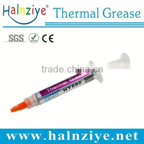 HY880 silicone based nano thermal grease paste compound blister cards&paper box&OPP bag retails pacakges