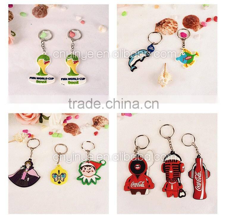 I LOVE NY flip-flop soft pvc keychain pvc rubber key chain