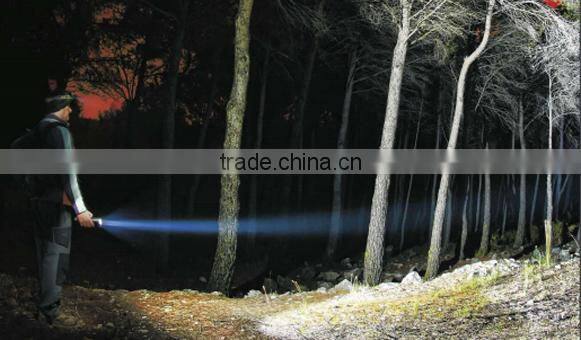 1W aluminum zoom focus flashlight hunting hand torch led search light