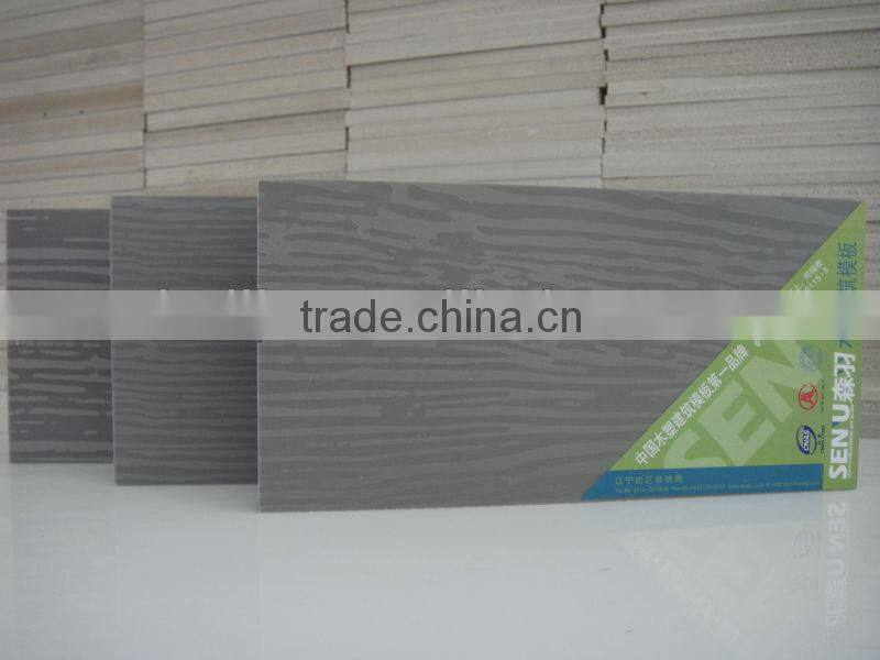 Senyu waterproof and fireproof wood plastic construction formwork for concrete