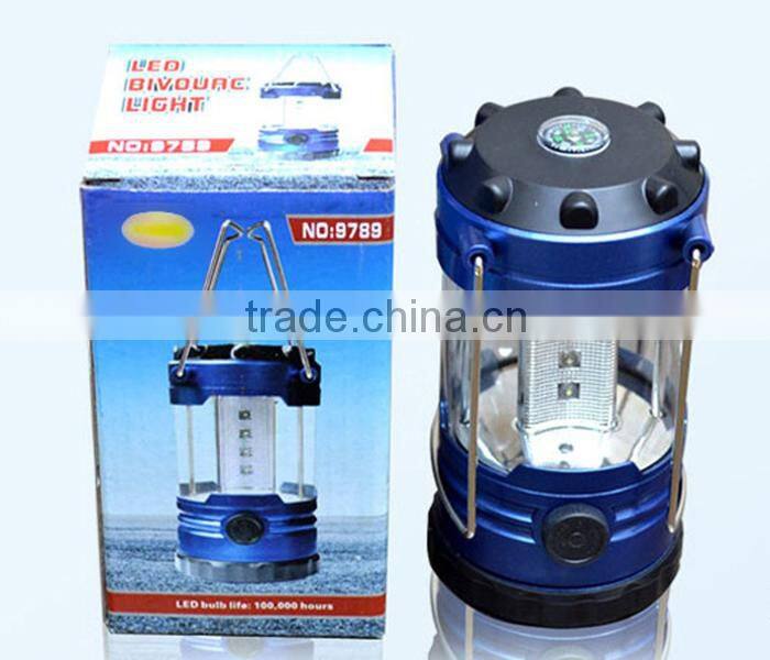 12 LED Super Bright led Outdoor Lantern with Compass Emergency Lamp