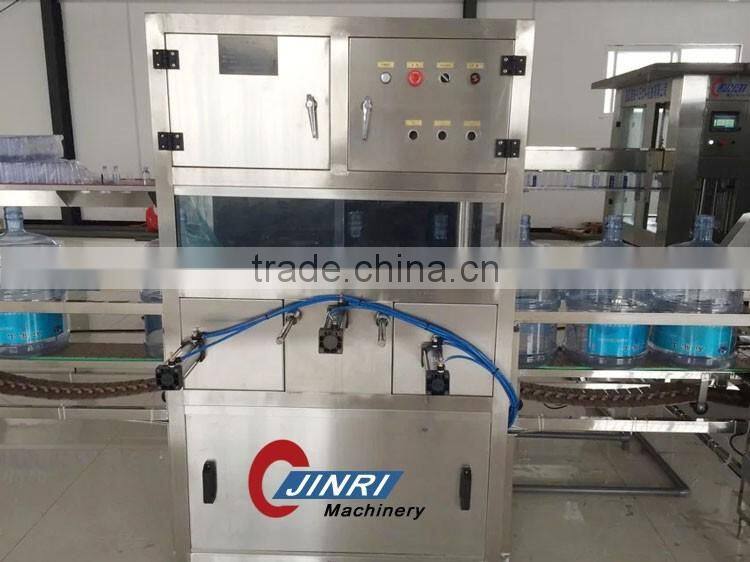 300BPH 5 gallon bottle mineral water full-auto Intenal and External brush washing 2 in 1 machine