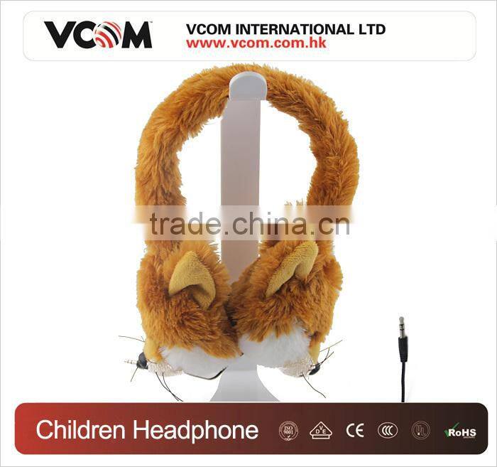 2015 VCOM Winter Earmuff Plush Warm Headphone with Factory Price