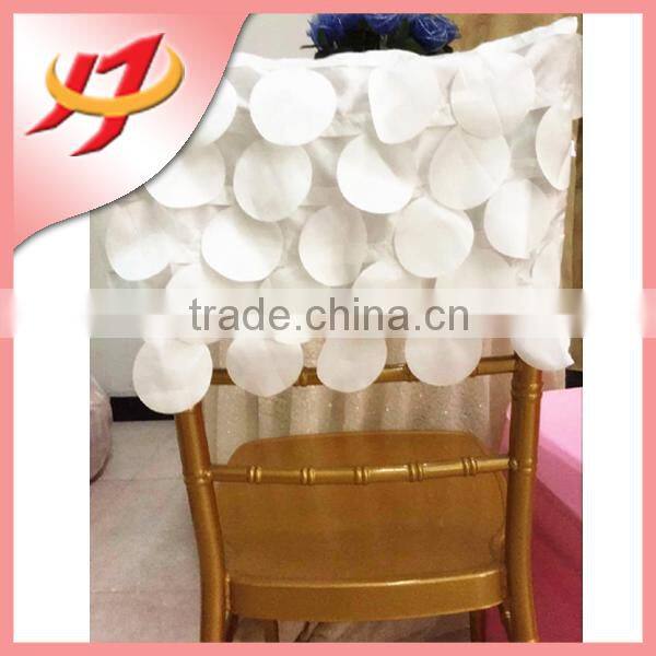Factory sale high back gold sequin christmas chair covers for banquet