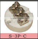 thermocouple terminal block N-3P-C ceramic block