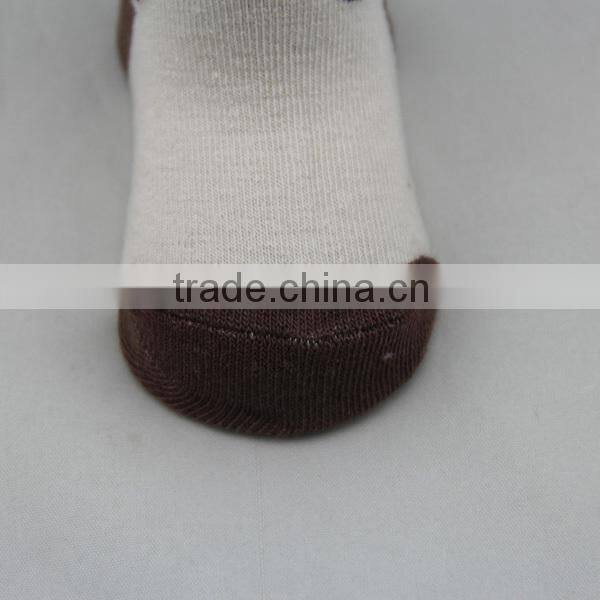 GSB-57 Bulk high quality custom fashion organic cotton baby socks 3D