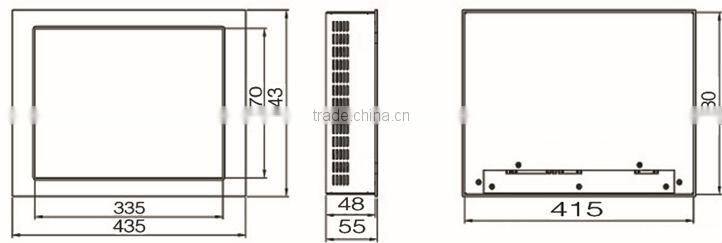 Small Screen 10.4'' Security Lcd Monitor
