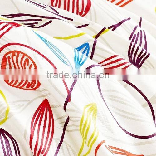 China manufacturer high quality of 100% cotton printed fabric for bedsheet