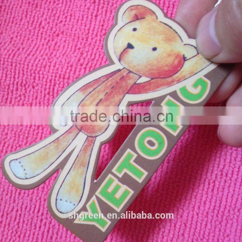 cardboard paper hangtag,beautiful printing swing tag