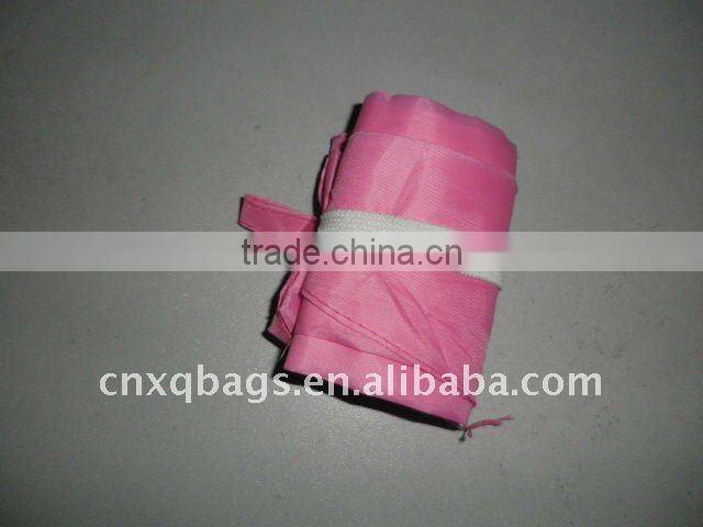 nylon fold bag polyester folding bag non woven folded bag