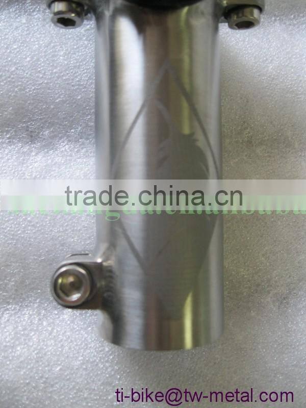XACD made Ti bike seat posts 27.2 or 31.6 custom titanium seat post with hand brush titanium bicycle seat posts made in china